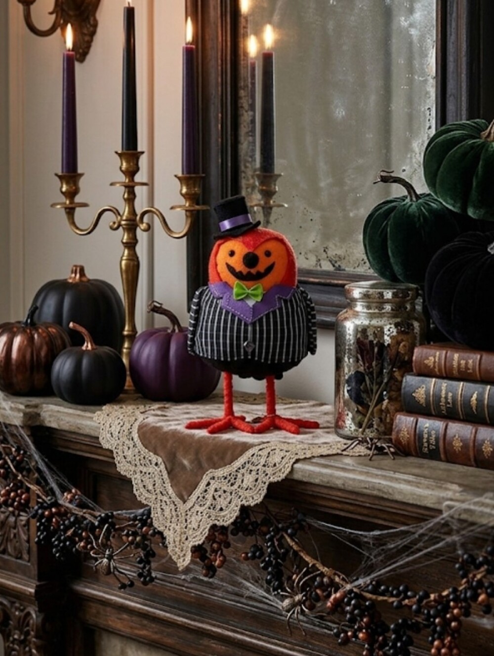 New Target Hyde & EEK! Boutique Featherly Friends "Gourdon" Bird Halloween 2024